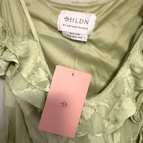 NWT Anthropologie
BHLDN Wren Jacquard Asymmetrical Midi Dress - Picture 5 of 5